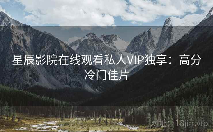 星辰影院在线观看私人VIP独享：高分冷门佳片